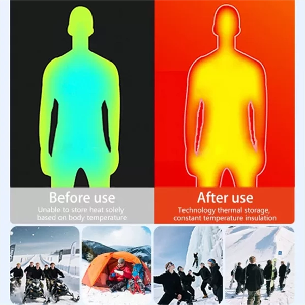 Heated Cotton Jacket with USB Power - Warm Winter Coat for Outdoor Activities