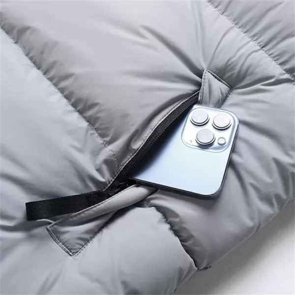 Heated Cotton Jacket with USB Power - Warm Winter Coat for Outdoor Activities