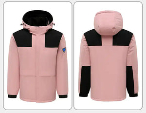 Heated Jacket Waterproof USB Hooded Men Women Outdoor