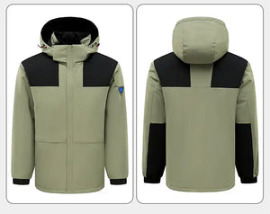 Heated Jacket Waterproof USB Hooded Men Women Outdoor