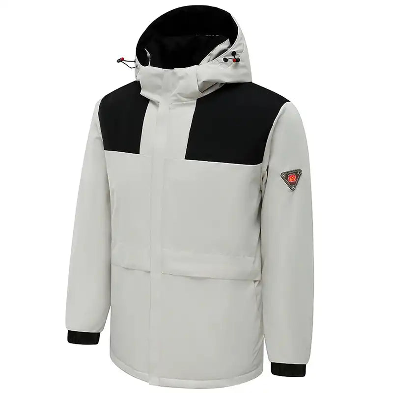 Heated Jacket Waterproof USB Hooded Men Women Outdoor