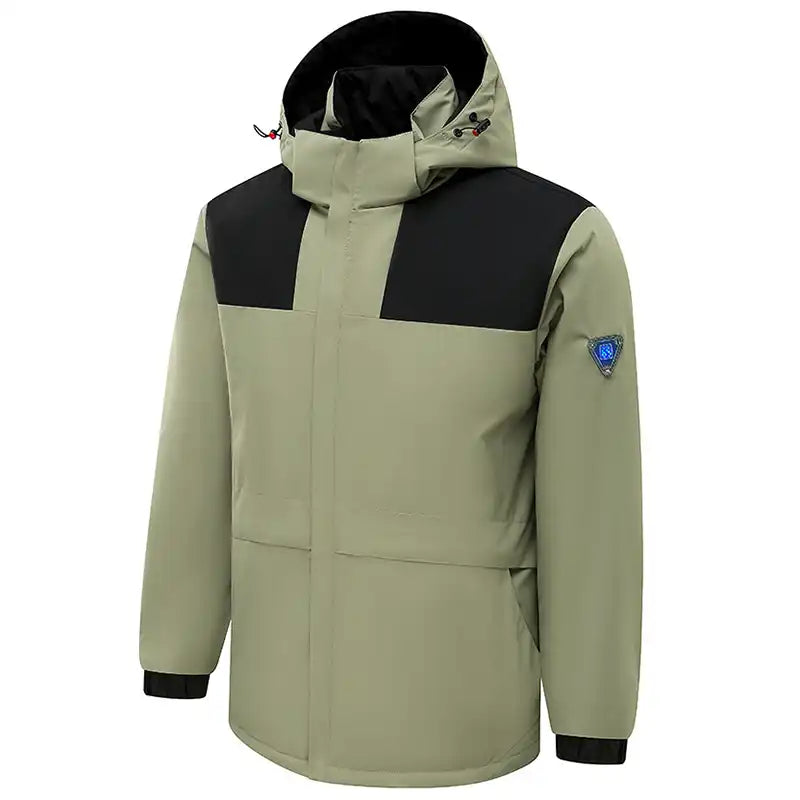 Heated Jacket Waterproof USB Hooded Men Women Outdoor