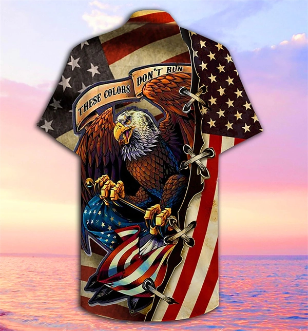 Independence Day USA Flag Anime Manga 3D Print Shirt