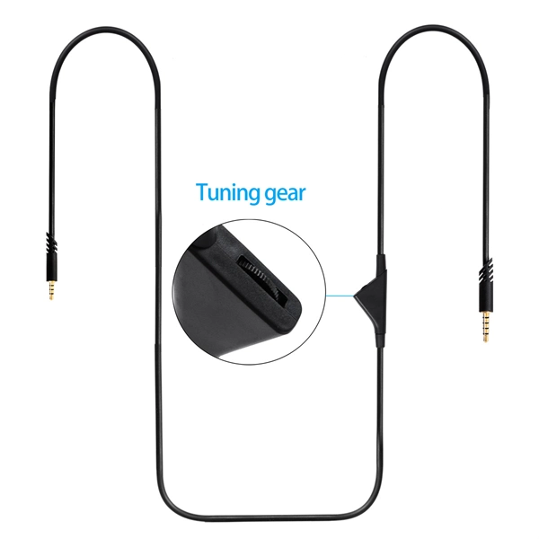 Inline Audio Cable with Volume Control for Astro A10 & A40 Gaming Headsets