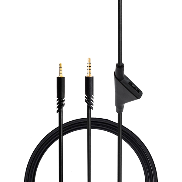 Inline Audio Cable with Volume Control for Astro A10 & A40 Gaming Headsets