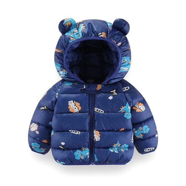 Kids Dinosaur Cotton Padded Jacket