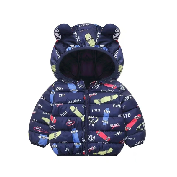 Kids Fun Animal Cotton Padded Jacket