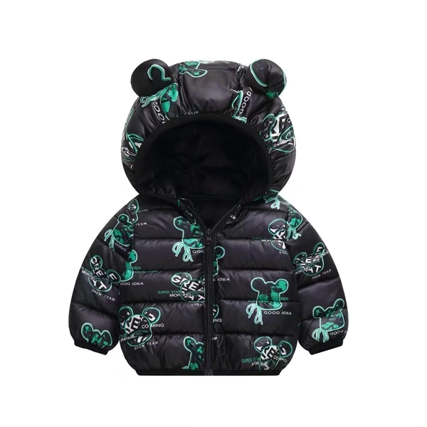 Kids Fun Animal Cotton Padded Jacket