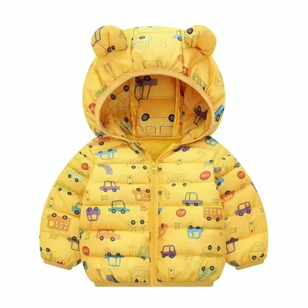 Kids Fun Animal Cotton Padded Jacket