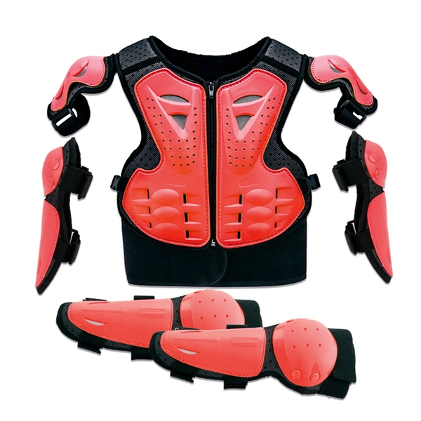 Kids Protective Armor Set for Biking & Motorcycling – Chest Protector Vest for Balance Bikes, Dirt Bikes, Cycling & Skateboarding
