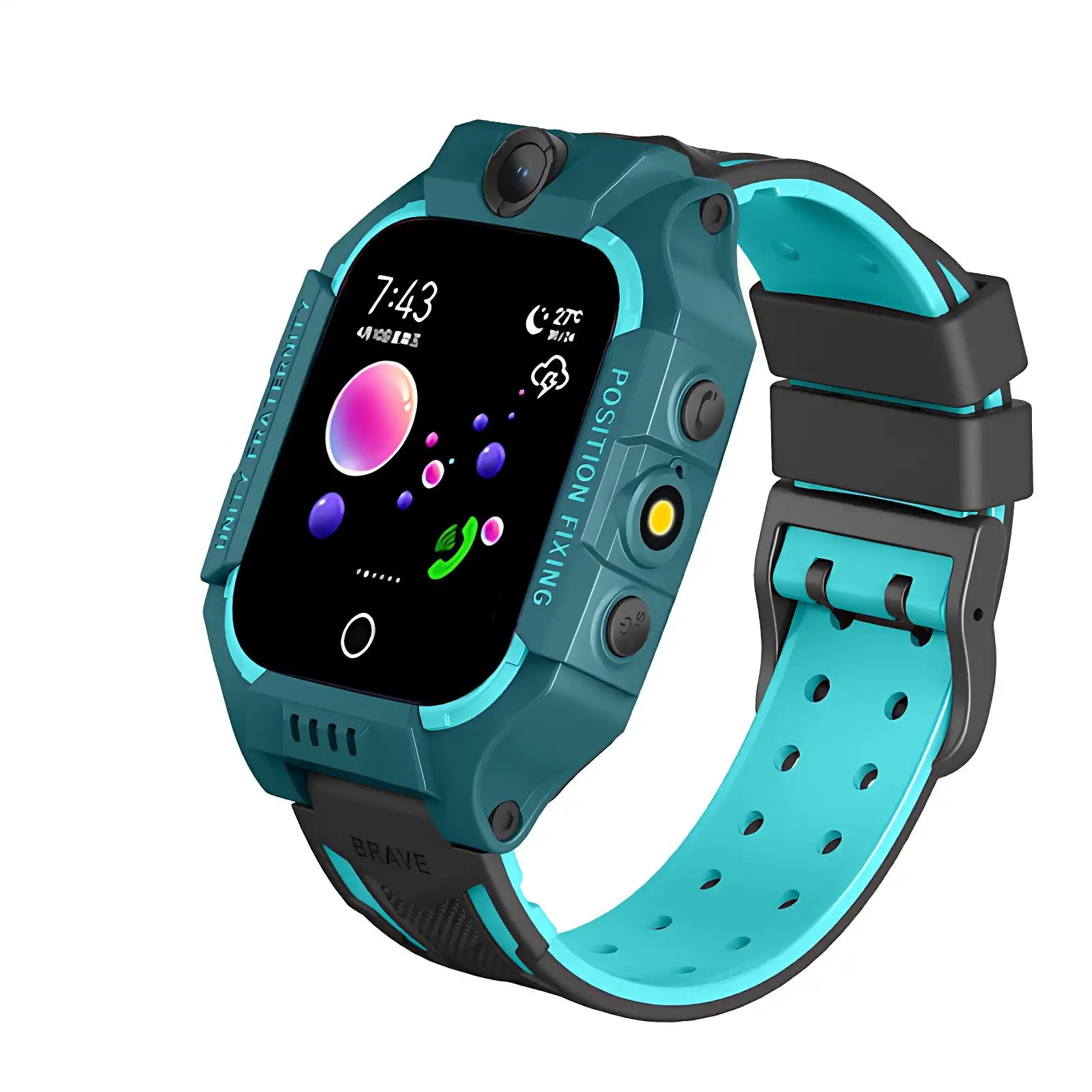 Kids SOS Smartwatch with GPS & 2G Calling - Waterproof Camera Watch for Boys & Girls