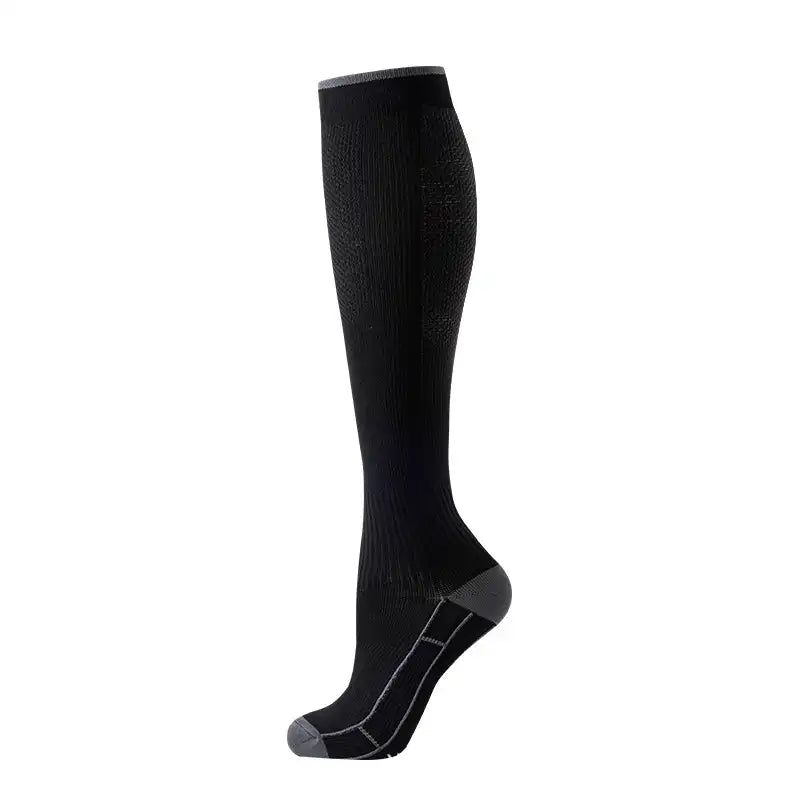 Knee-High Compression Socks (20-30mmHg) - Breathable Support for Running & Travel