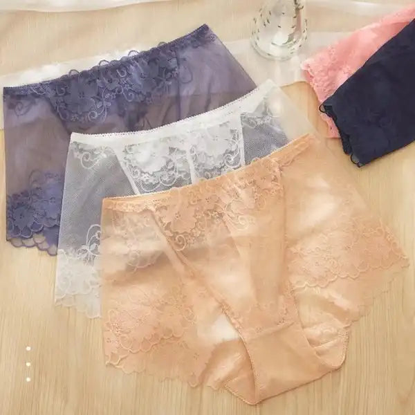 Ladies Exquisite Lace Handmade Panties