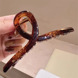 Large Claw Clip for Women – Matte Shark Hair Clip for Thick Hair
