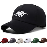 Lettering Embroidered Baseball Cap Adjustable