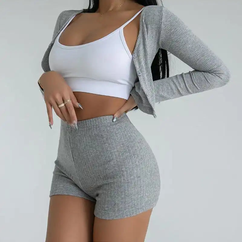 Lift & Support High-Waist Yoga Shorts - Women's Running Gym Workout