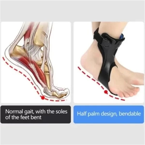 Lightweight Drop Foot Brace – Adjustable AFO Splint for Ankle & Foot Support