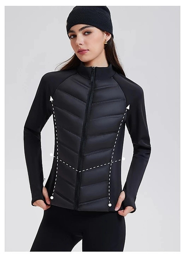 Unisex Lightweight Down Jacket – 95% White Duck Down Winter Coat