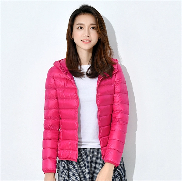 Lightweight Hooded Down Coat - Maximum Warmth & Style