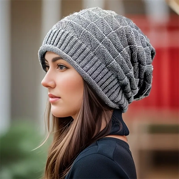 Lightweight Knit Beanie Slouchy Winter Hat for Men & Women