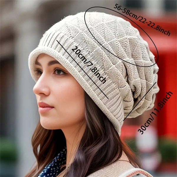 Lightweight Knit Beanie Slouchy Winter Hat for Men & Women