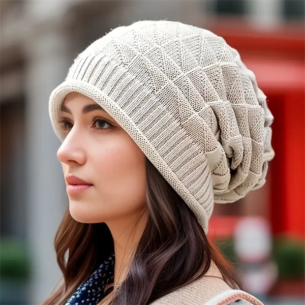 Lightweight Knit Beanie Slouchy Winter Hat for Men & Women