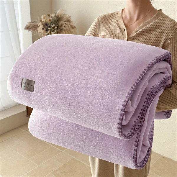 Luxury Alpaca Fleece Throw Blanket – Ultra-Soft Thick Winter Blanket for Bed, Sofa & Office Nap
