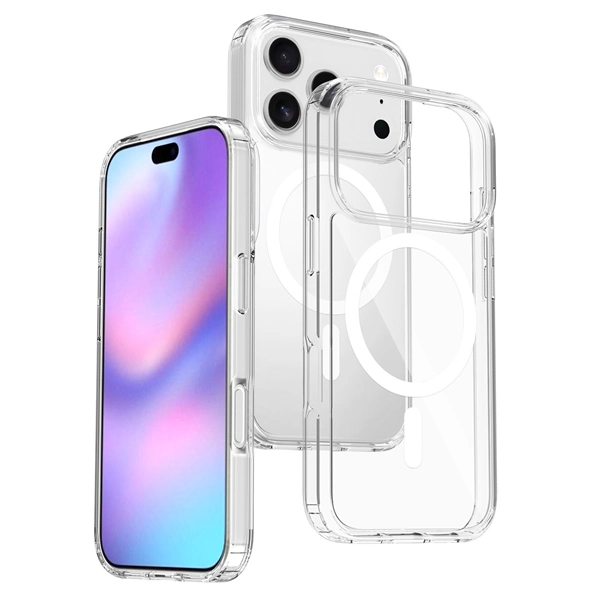 Magnetic Matte Case for iPhone 17 / 16 Pro Max – 2-in-1 Shockproof Hybrid Cover with Soft-Touch Finish