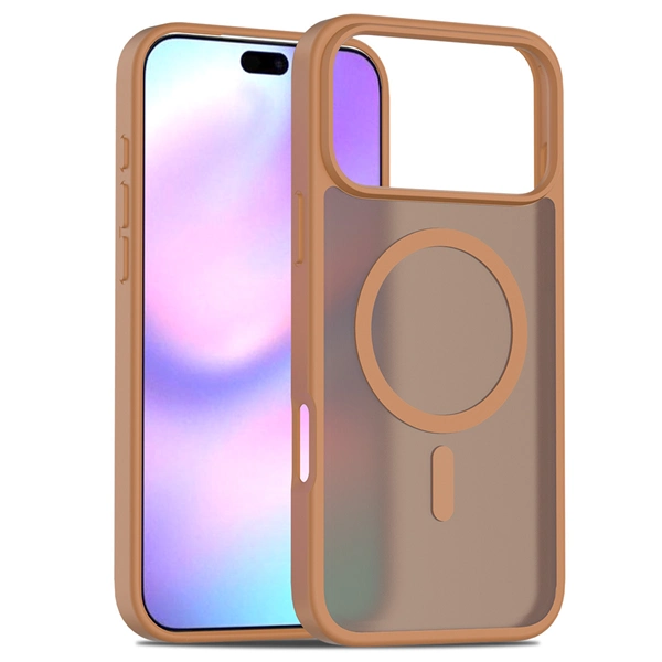 Magnetic Matte Case for iPhone 17 / 16 Pro Max – 2-in-1 Shockproof Hybrid Cover with Soft-Touch Finish