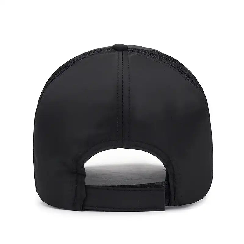 Men's Outdoor Baseball Cap with Wind Cord