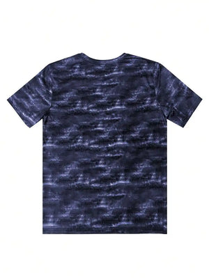 Men's Vintage American Flag 3D Print T-Shirt