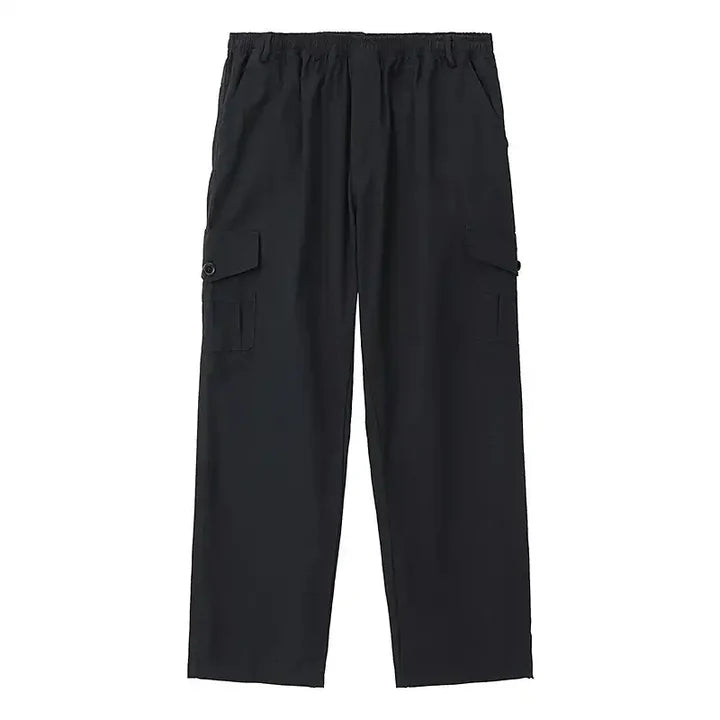 Men's Summer Cotton Cargo Pants - Oversized, High Waist