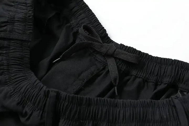 Men's Summer Cotton Cargo Pants - Oversized, High Waist