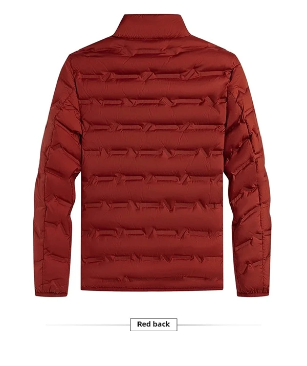 Men’s Graphene Heated Down Jacket – Windproof, Warm Winter Coat