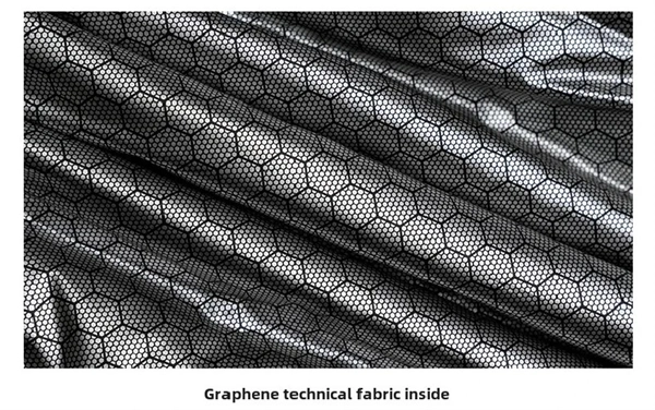 Men’s Graphene Heated Down Jacket – Windproof, Warm Winter Coat