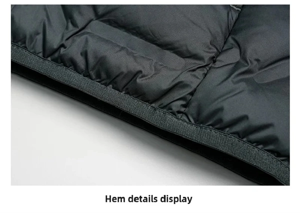 Men’s Graphene Heated Down Jacket – Windproof, Warm Winter Coat