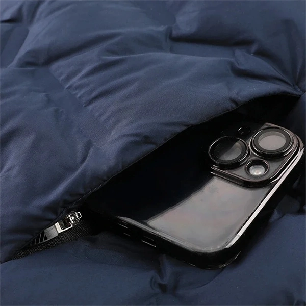 Men’s Graphene Heated Down Jacket – Windproof, Warm Winter Coat