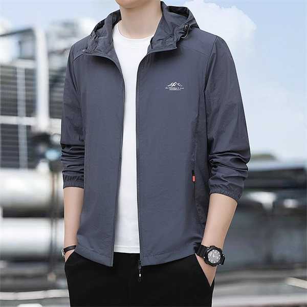 Men’s Lightweight UV Protection Jacket – Breathable Summer Windbreaker for Hiking, Fishing & Outdoor Sports