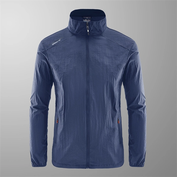 Men’s Lightweight UV Protection Jacket – Breathable Summer Windbreaker for Hiking, Fishing & Outdoor Sports