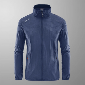 Men’s Lightweight UV Protection Jacket – Breathable Summer Windbreaker for Hiking, Fishing & Outdoor Sports