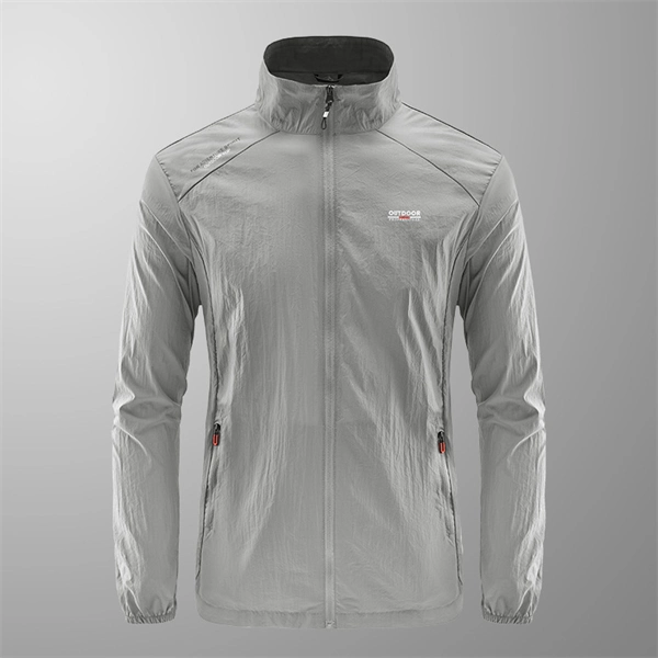 Men’s Lightweight UV Protection Jacket – Breathable Summer Windbreaker for Hiking, Fishing & Outdoor Sports