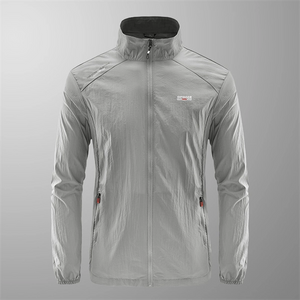 Men’s Lightweight UV Protection Jacket – Breathable Summer Windbreaker for Hiking, Fishing & Outdoor Sports