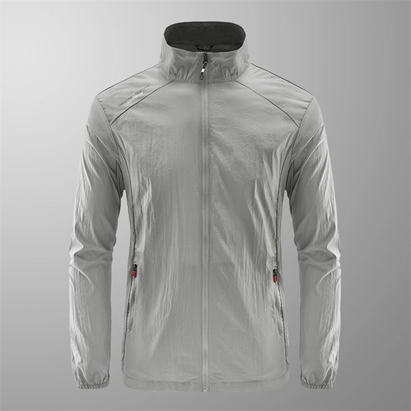 Men’s Lightweight UV Protection Jacket – Breathable Summer Windbreaker for Hiking, Fishing & Outdoor Sports