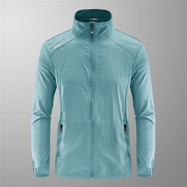 Men’s Lightweight UV Protection Jacket – Breathable Summer Windbreaker for Hiking, Fishing & Outdoor Sports
