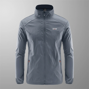 Men’s Lightweight UV Protection Jacket – Breathable Summer Windbreaker for Hiking, Fishing & Outdoor Sports