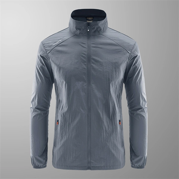 Men’s Lightweight UV Protection Jacket – Breathable Summer Windbreaker for Hiking, Fishing & Outdoor Sports