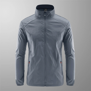 Men’s Lightweight UV Protection Jacket – Breathable Summer Windbreaker for Hiking, Fishing & Outdoor Sports
