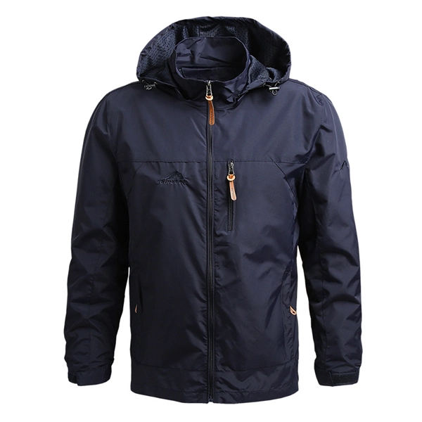 Men’s Outdoor Windbreaker Jacket – Lightweight Hiking Shell for Spring & Fall