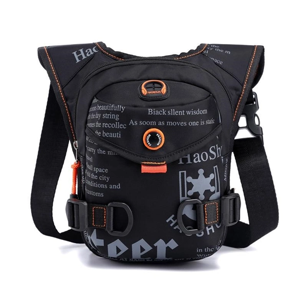 Men’s Waterproof Drop Leg Bag – Tactical Thigh & Waist Pack for Motorcycle, Travel & Outdoor Use