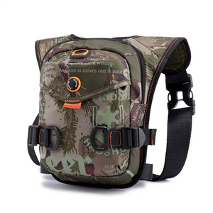 Men’s Waterproof Drop Leg Bag – Tactical Thigh & Waist Pack for Motorcycle, Travel & Outdoor Use